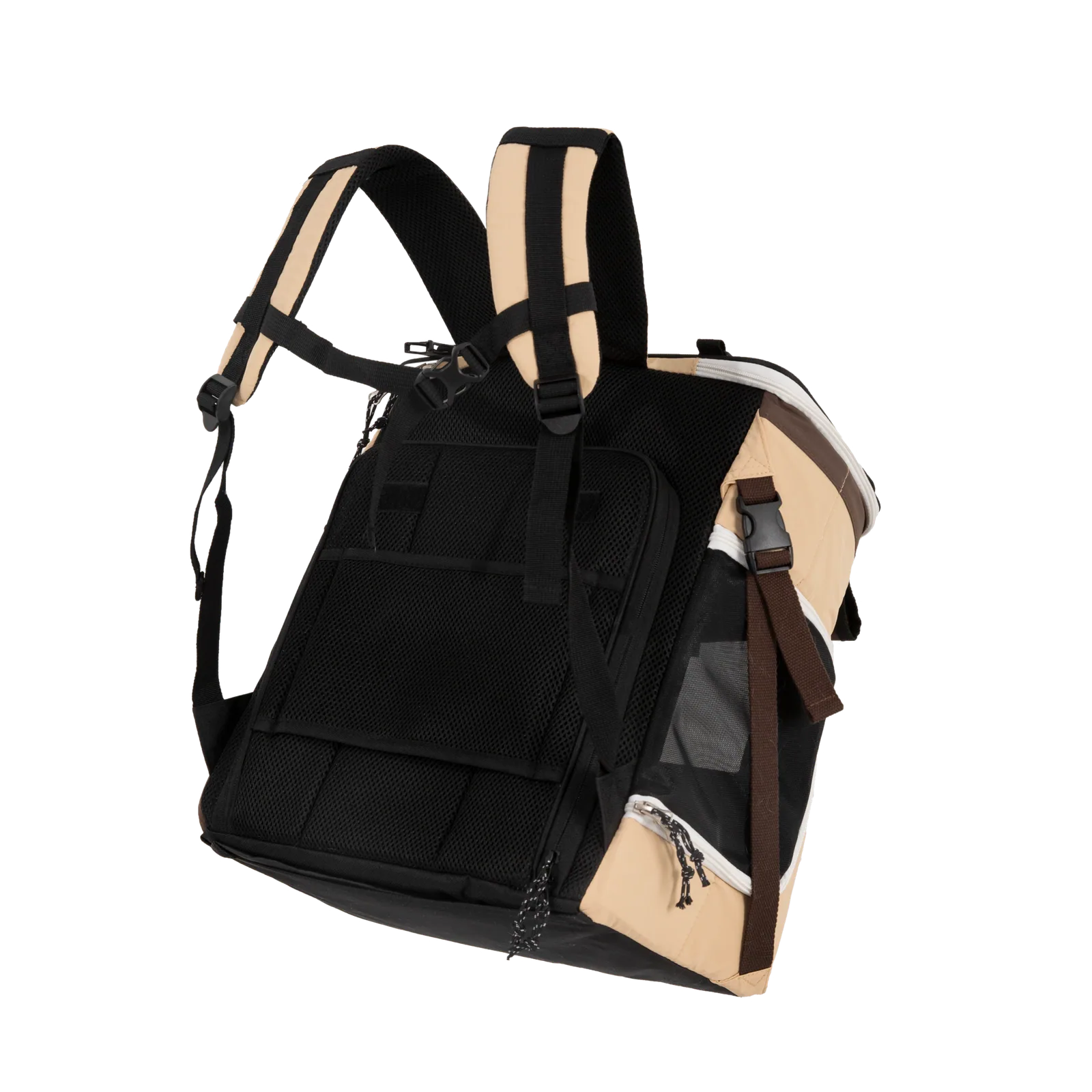 Breathable padded back panel and adjustable shoulder straps