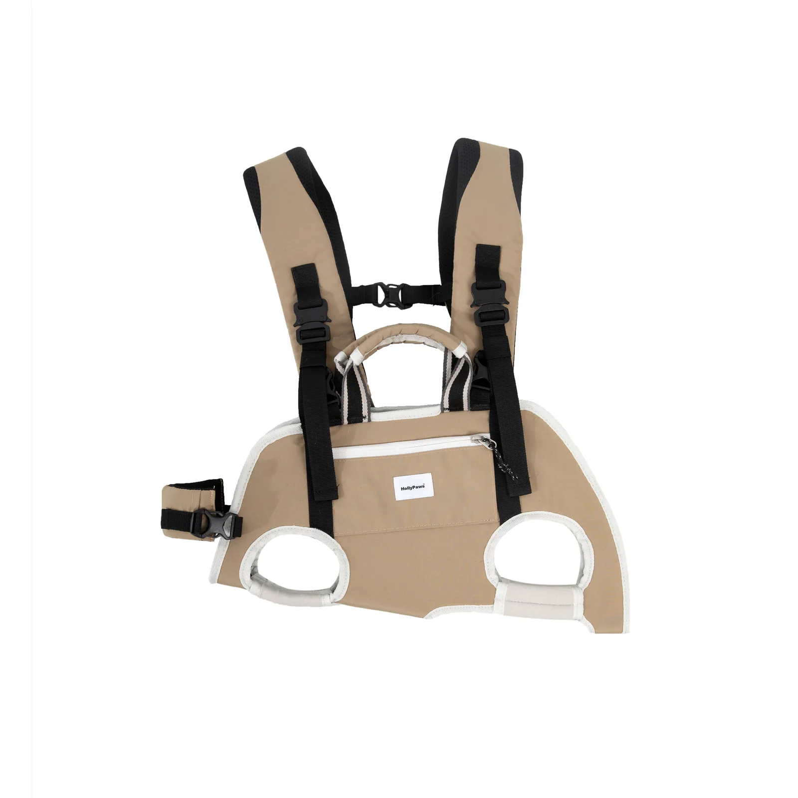 Clay Brown horizontal pet backpack carrier in a clean product view