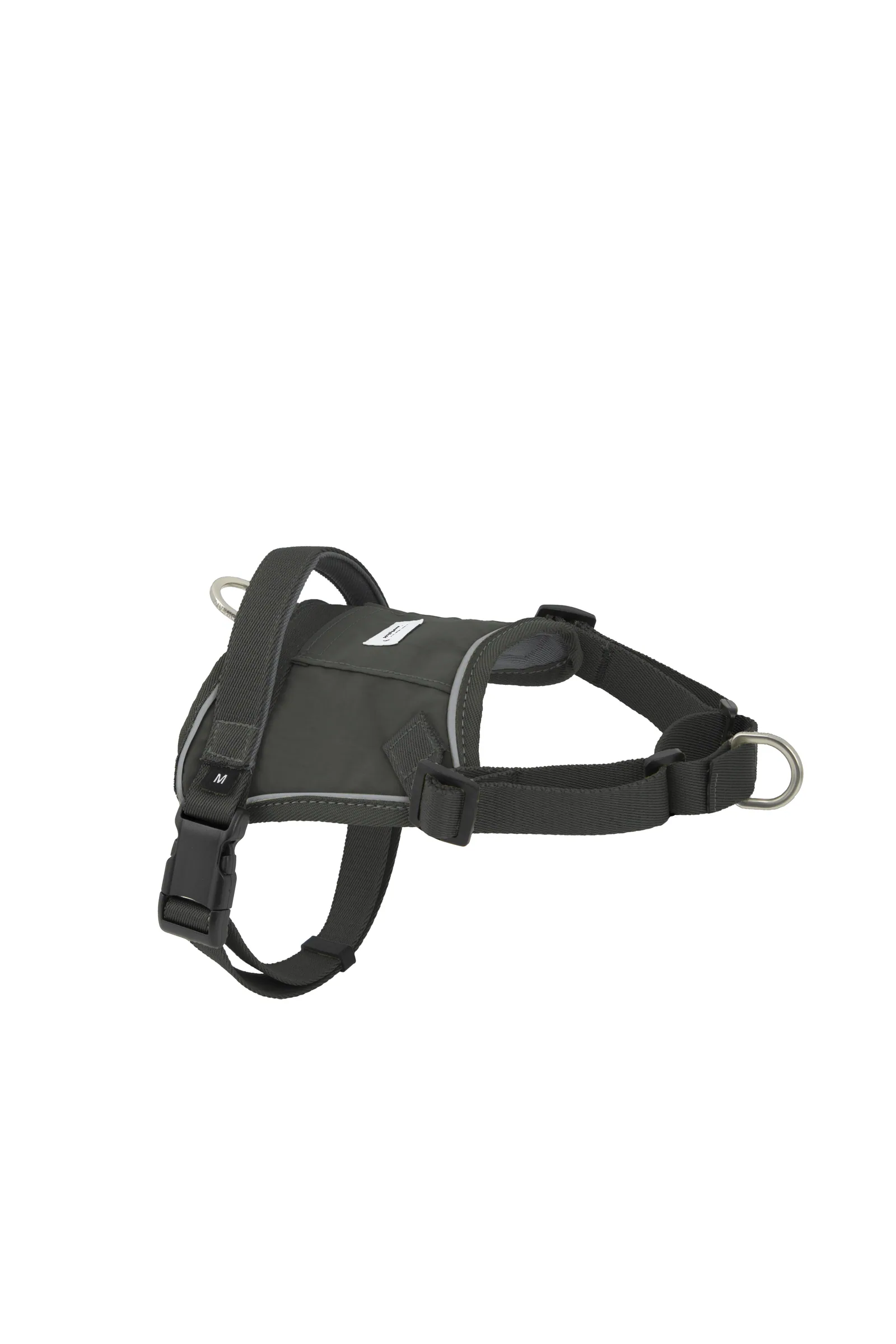 Buckwheat Grey quick-fit dog harness in a clean product view